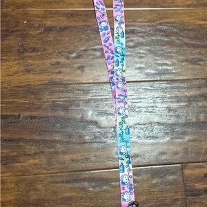Sanrio Pink and Blue Hello Kitty Lanyard